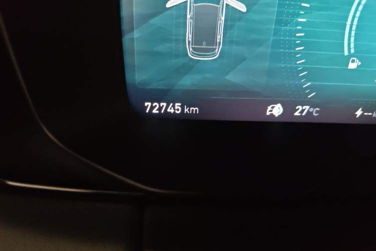 Used Lynk & Co 01 EM-P 2019 1.5T PHEV JingPro National VI Odometer Close Up