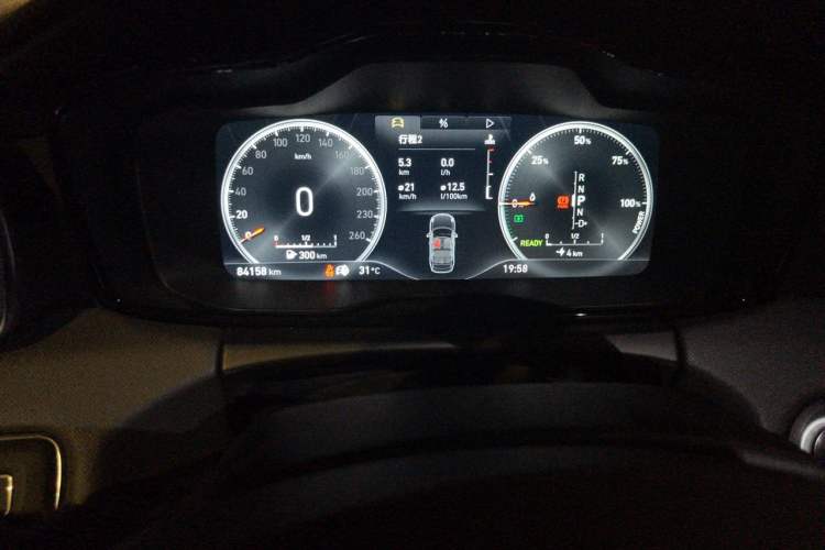 Used Lynk & Co 01 EM-P 2019 1.5T PHEV JingPro National VI Odometer Close Up
