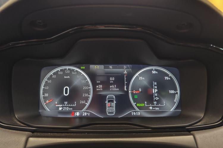 Used Lynk & Co 01 EM-P 2019 1.5T PHEV Jing Meeting China VI Emission Standards Instrument Cluster
