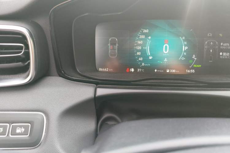 Used Lynk & Co 01 EM-P 2019 1.5T PHEV Jing Meeting China VI Emission Standards Odometer Close Up