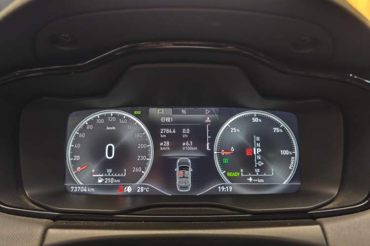 Used Lynk & Co 01 EM-P 2019 1.5T PHEV Jing Meeting China VI Emission Standards Odometer Close Up