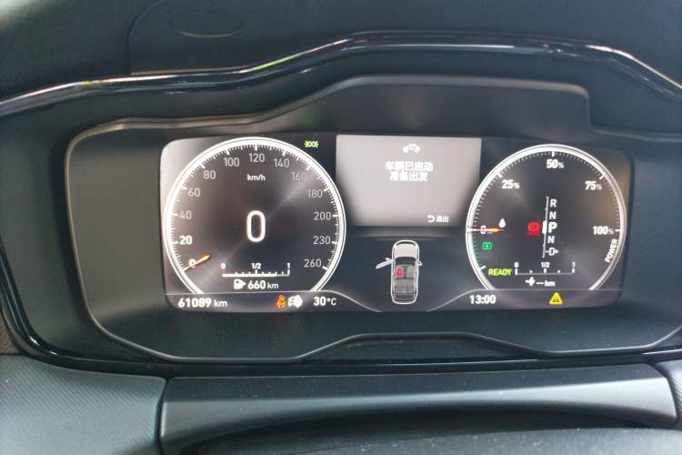 Used Lynk & Co 01 EM-P 2019 1.5T PHEV JingPro National VI Odometer Close Up