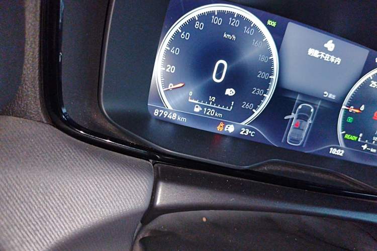 Used Lynk & Co 01 EM-P 2019 1.5T PHEV JingPro National VI Odometer Close Up