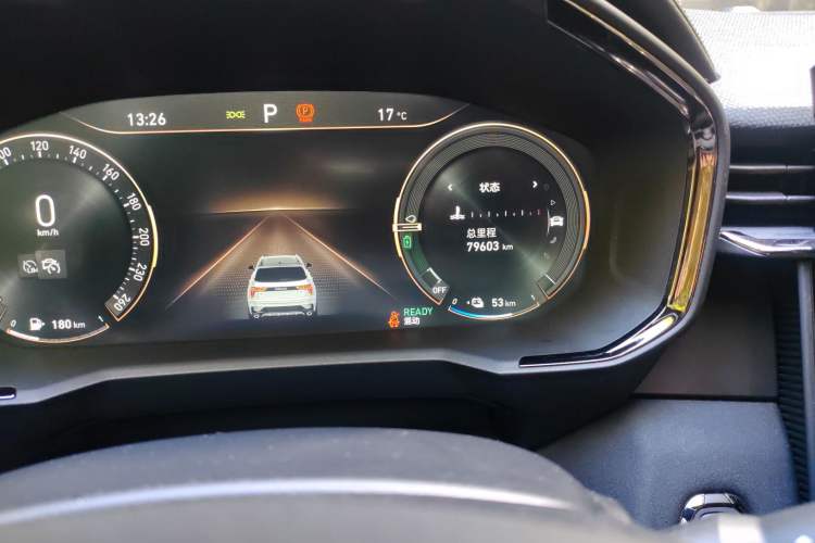 Used Lynk & Co 01 EM-P 2022 1.5TD PHEV Plus Odometer Close Up