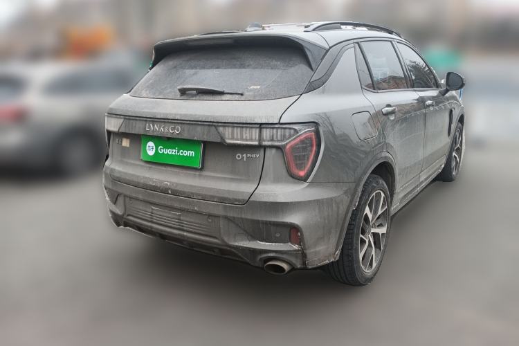 Used Lynk & Co 01 EM-P 2022 1.5TD PHEV Plus Rear Right 45 Deg