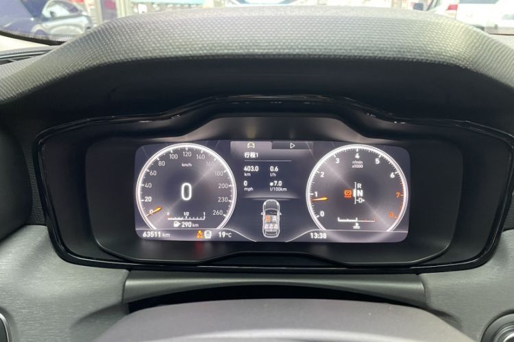 Used Lynk & Co 02 2018 2.0T Automatic Two-Wheel Drive Pro Edition China VI Standard Odometer Close Up