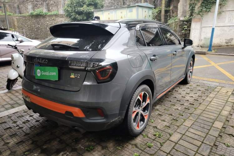 Used Lynk & Co 02 2018 1.5T DCT Two-Wheel Drive Zhaopu Version China V Standard Rear Right 45 Deg