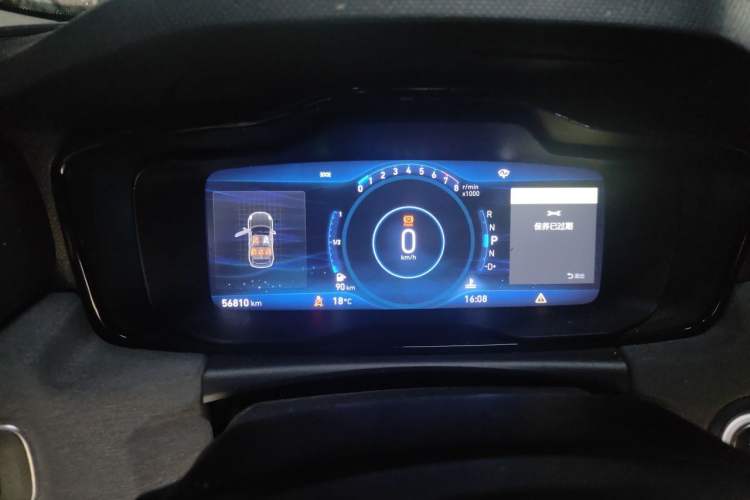 Used Lynk & Co 02 2018 1.5T DCT Two-Wheel Drive Pro Version China V Emission Standard Instrument Cluster