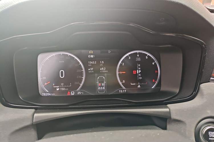 Used Lynk & Co 02 2018 1.5T DCT Two-Wheel Drive Pro Version China V Emission Standard Instrument Cluster