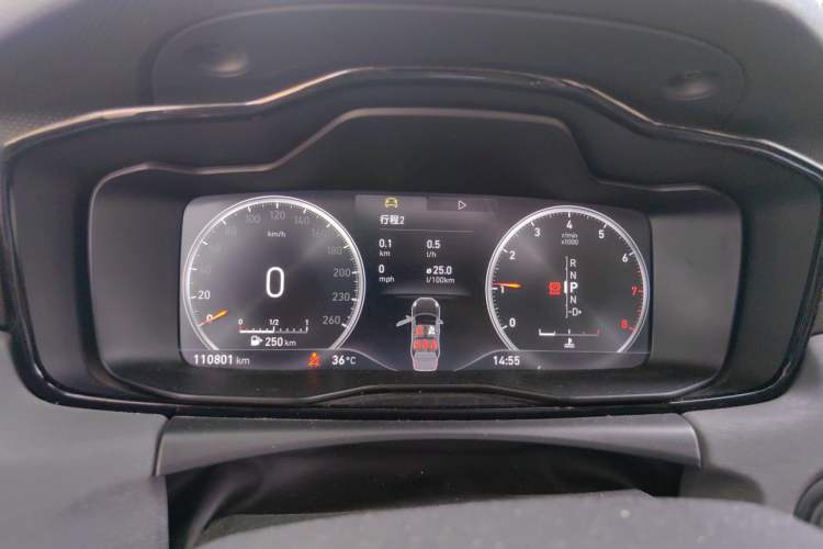 Used Lynk & Co 02 2018 1.5T DCT Two-Wheel Drive Pro Version China V Emission Standard Instrument Cluster