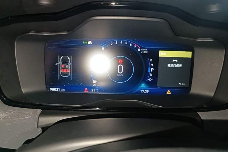 Used Lynk & Co 02 2018 2.0T Automatic Two-Wheel Drive Pro Edition China VI Standard Instrument Cluster