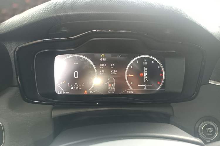 Used Lynk & Co 02 2018 1.5T DCT Two-Wheel Drive Pro Version China V Emission Standard Instrument Cluster