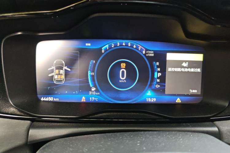 Used Lynk & Co 02 2018 1.5T DCT Two-Wheel Drive Pro Version China V Emission Standard Instrument Cluster