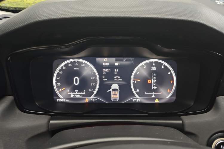 Used Lynk & Co 02 2018 1.5T DCT Two-Wheel Drive Pro Version China V Emission Standard Instrument Cluster