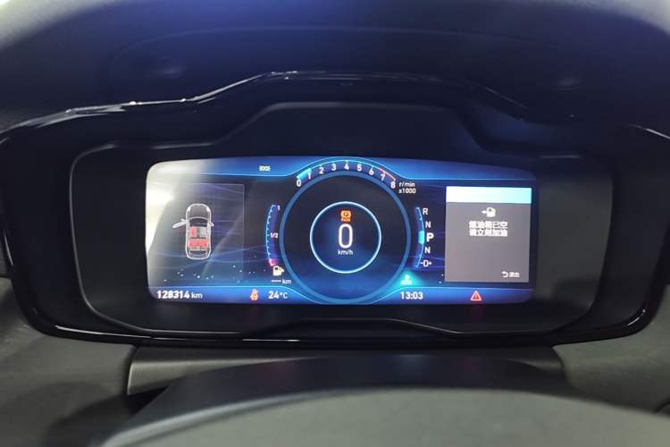 Used Lynk & Co 02 2018 1.5T DCT Two-Wheel Drive Sporty Version China V Standard Instrument Cluster