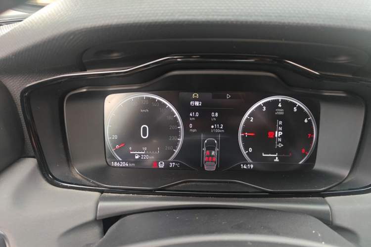 Used Lynk & Co 02 2018 1.5T DCT Two-Wheel Drive Pro Version China V Emission Standard Instrument Cluster