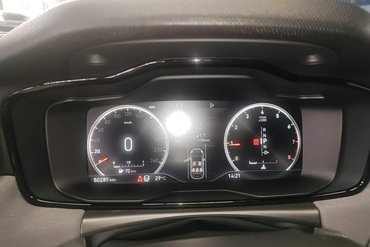 Used Lynk & Co 02 2018 1.5T DCT Two-Wheel Drive Pro Version China V Emission Standard Instrument Cluster