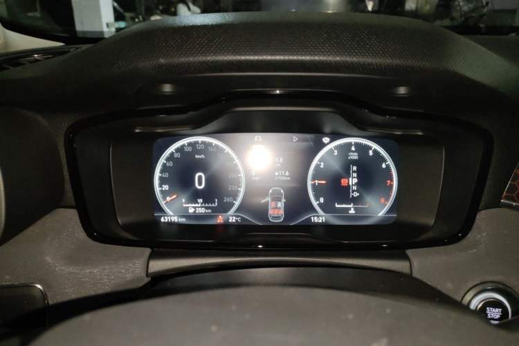 Used Lynk & Co 02 2018 1.5T DCT Two-Wheel Drive Pro Version China V Emission Standard Instrument Cluster