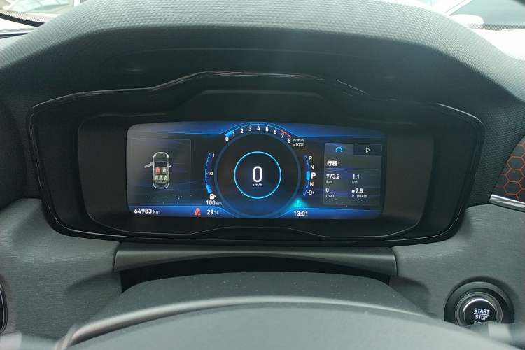 Used Lynk & Co 02 2018 1.5T DCT Two-Wheel Drive Sporty Version China V Standard Instrument Cluster