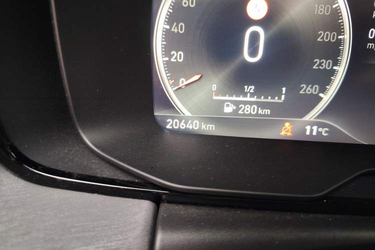 Used Lynk & Co 02 2018 1.5T DCT Two-Wheel Drive Pro Version China V Emission Standard Odometer Close Up