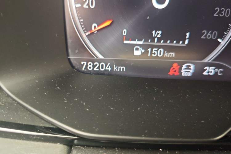 Used Lynk & Co 02 2018 1.5T DCT Two-Wheel Drive Pro Version China V Emission Standard Odometer Close Up