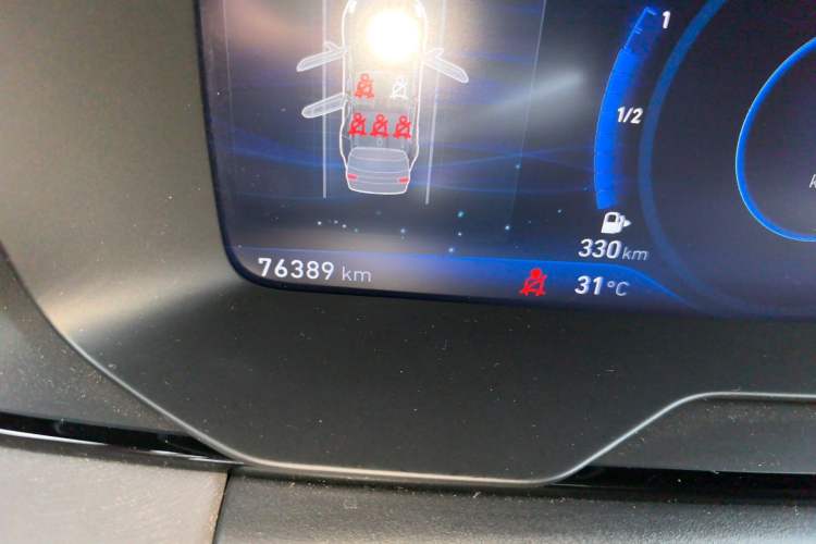 Used Lynk & Co 02 2018 1.5T DCT Two-Wheel Drive Pro Version China V Emission Standard Odometer Close Up