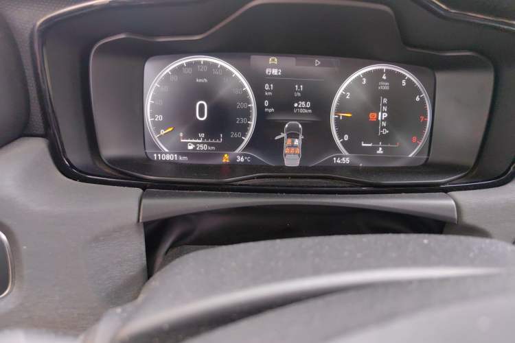 Used Lynk & Co 02 2018 1.5T DCT Two-Wheel Drive Pro Version China V Emission Standard Odometer Close Up