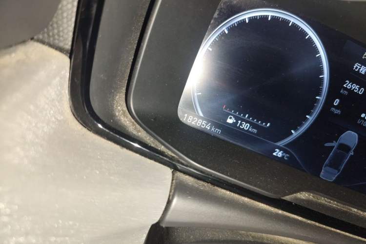 Used Lynk & Co 02 2018 1.5T DCT Two-Wheel Drive Pro Version China V Emission Standard Odometer Close Up