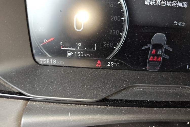 Used Lynk & Co 02 2018 1.5T DCT Two-Wheel Drive Sporty Version China V Standard Odometer Close Up