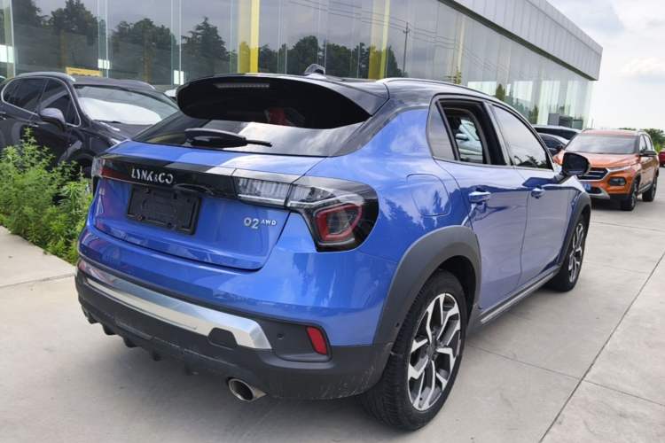 Used Lynk & Co 02 2018 2.0T DCT 4x4 Sport Pro Edition China V Standard Rear Right 45 Deg