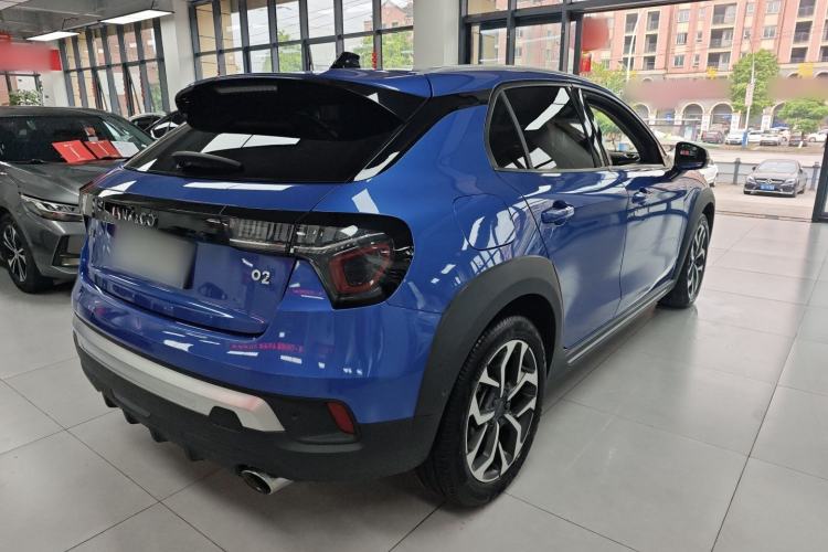 Used Lynk & Co 02 2018 1.5T DCT Two-Wheel Drive Pro Version China V Emission Standard Rear Right 45 Deg