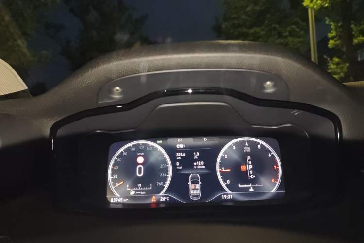 Used Lynk & Co 02 2018 1.5T DCT Two-Wheel Drive Pro Version China V Emission Standard Instrument Cluster