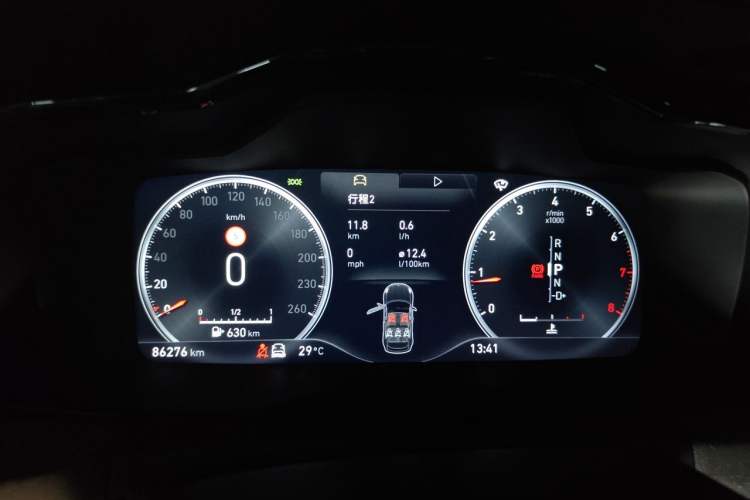 Used Lynk & Co 02 2018 2.0T DCT 4x4 Sport Pro Edition China V Standard Instrument Cluster