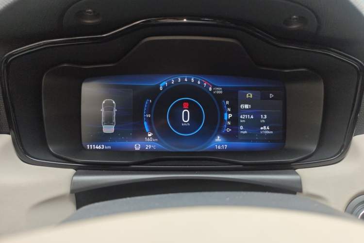 Used Lynk & Co 02 2018 1.5T DCT Two-Wheel Drive Zhaopu Version China V Standard Instrument Cluster