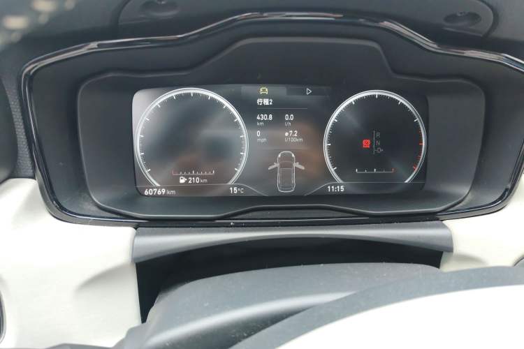 Used Lynk & Co 02 2018 1.5T DCT Two-Wheel Drive Zhaopu Version China V Standard Instrument Cluster