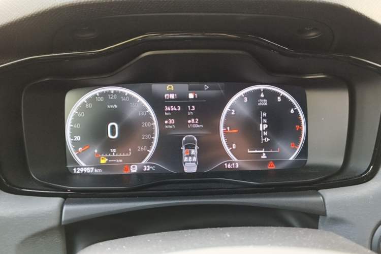 Used Lynk & Co 02 2018 1.5T DCT Two-Wheel Drive Pro Version China V Emission Standard Instrument Cluster
