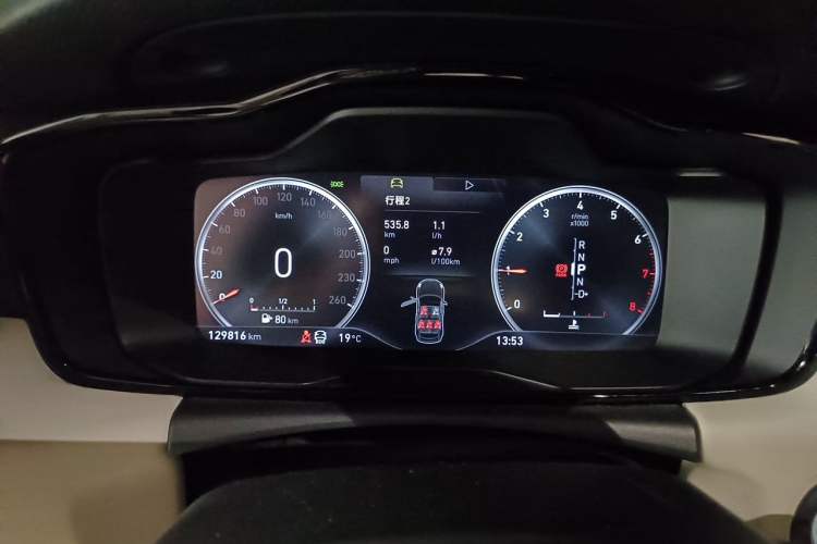 Used Lynk & Co 02 2018 1.5T DCT Two-Wheel Drive Zhaopu Version China V Standard Instrument Cluster