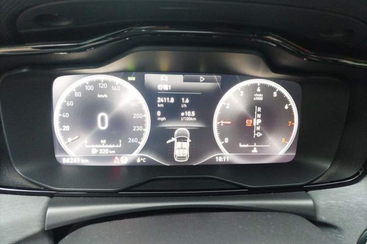 Used Lynk & Co 02 2018 1.5T DCT Two-Wheel Drive Pro Version China V Emission Standard Instrument Cluster