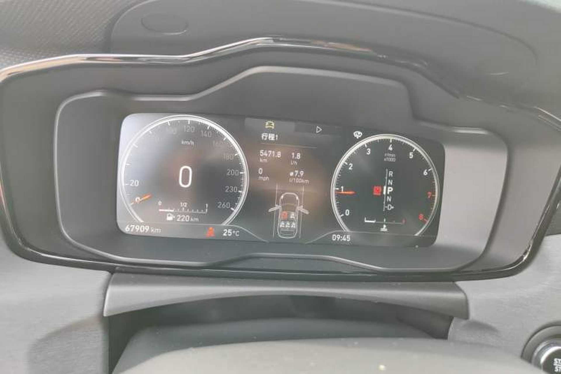Used Lynk & Co 02 2018 2.0T Automatic Two-Wheel Drive Pro Edition China VI Standard Instrument Cluster