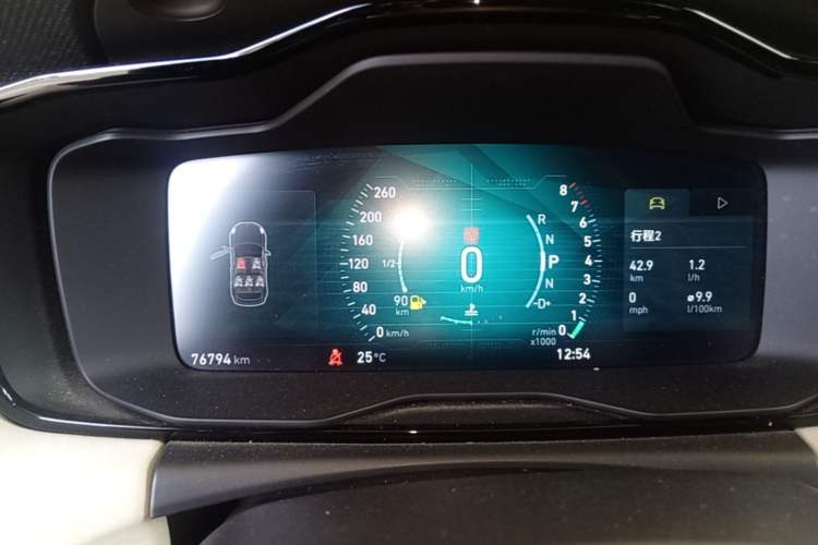 Used Lynk & Co 02 2018 1.5T DCT Two-Wheel Drive Zhaopu Version China V Standard Instrument Cluster