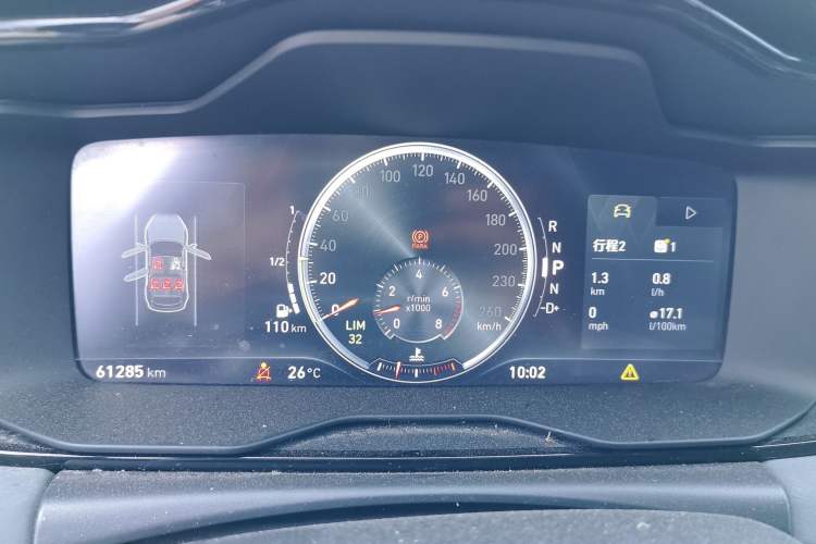 Used Lynk & Co 02 2018 1.5T DCT Two-Wheel Drive Pro Version China V Emission Standard Instrument Cluster