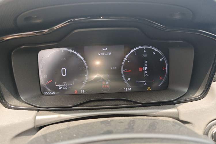 Used Lynk & Co 02 2018 1.5T DCT Two-Wheel Drive Pro Version China V Emission Standard Instrument Cluster