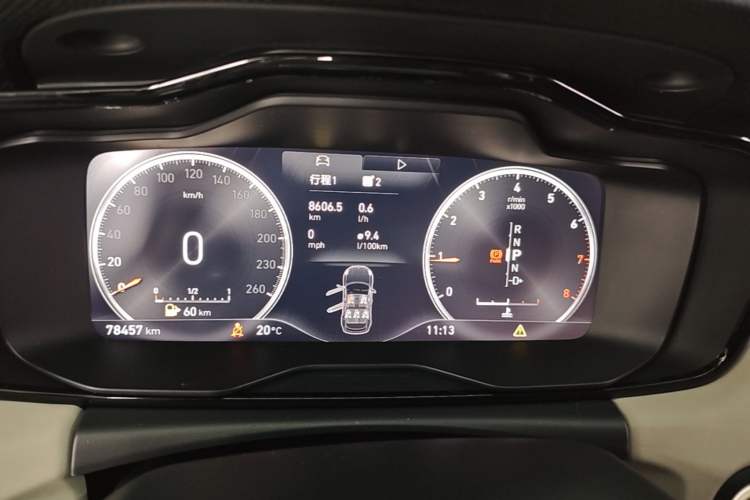 Used Lynk & Co 02 2018 1.5T DCT Two-Wheel Drive Zhaoban China V Standard Instrument Cluster