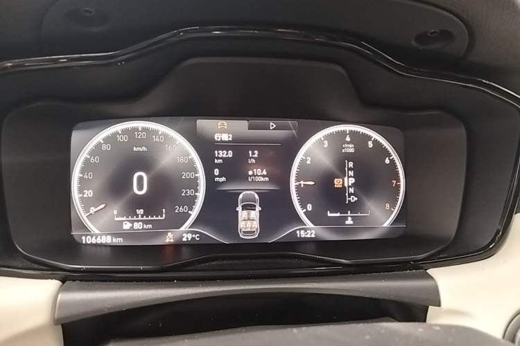 Used Lynk & Co 02 2018 1.5T DCT Two-Wheel Drive Zhaoban China V Standard Instrument Cluster