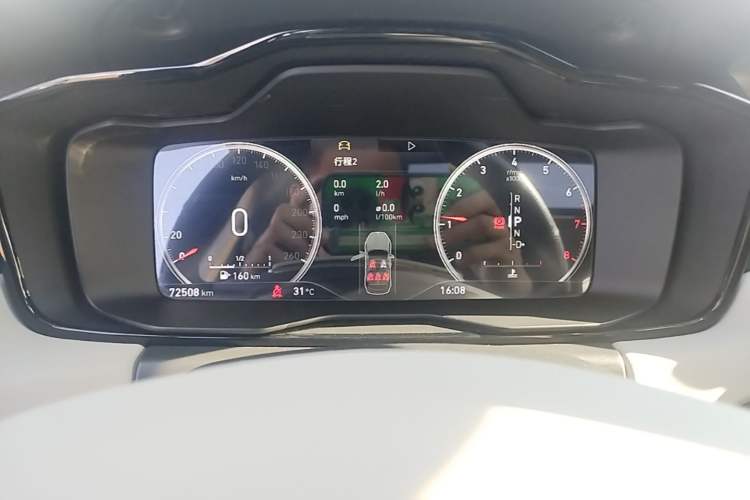 Used Lynk & Co 02 2018 1.5T DCT Two-Wheel Drive Zhaopu Version China V Standard Instrument Cluster