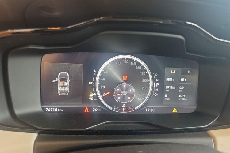 Used Lynk & Co 02 2018 1.5T DCT Two-Wheel Drive Zhaopu Version China V Standard Instrument Cluster