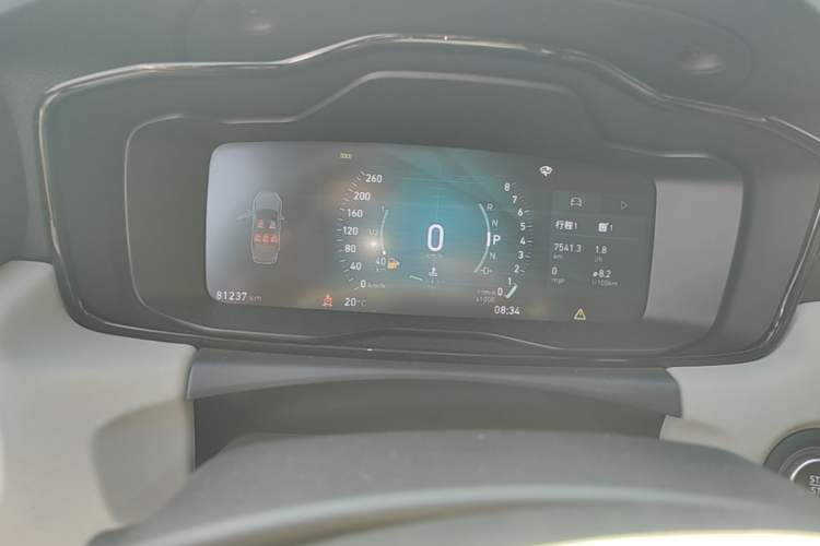 Used Lynk & Co 02 2018 1.5T DCT Two-Wheel Drive Zhaopu Version China V Standard Instrument Cluster