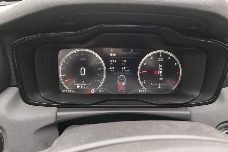 Used Lynk & Co 02 2018 1.5T DCT Two-Wheel Drive Pro Version China V Emission Standard Instrument Cluster
