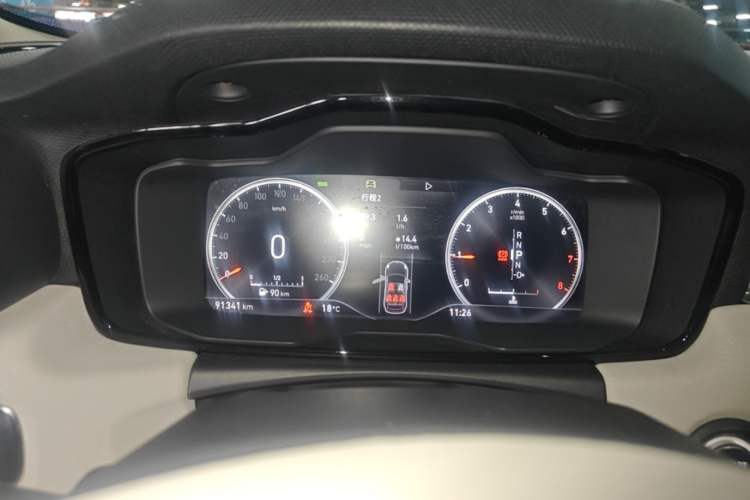 Used Lynk & Co 02 2018 1.5T DCT Two-Wheel Drive Zhaopu Version China V Standard Instrument Cluster