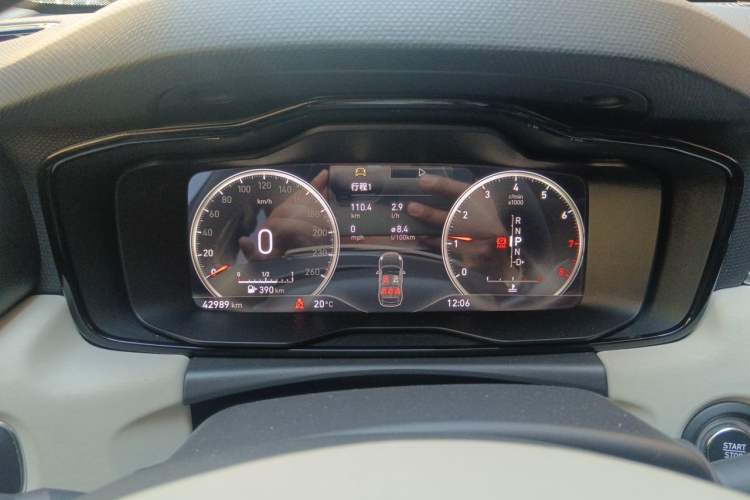 Used Lynk & Co 02 2018 1.5T DCT Two-Wheel Drive Zhaopu Version China V Standard Instrument Cluster